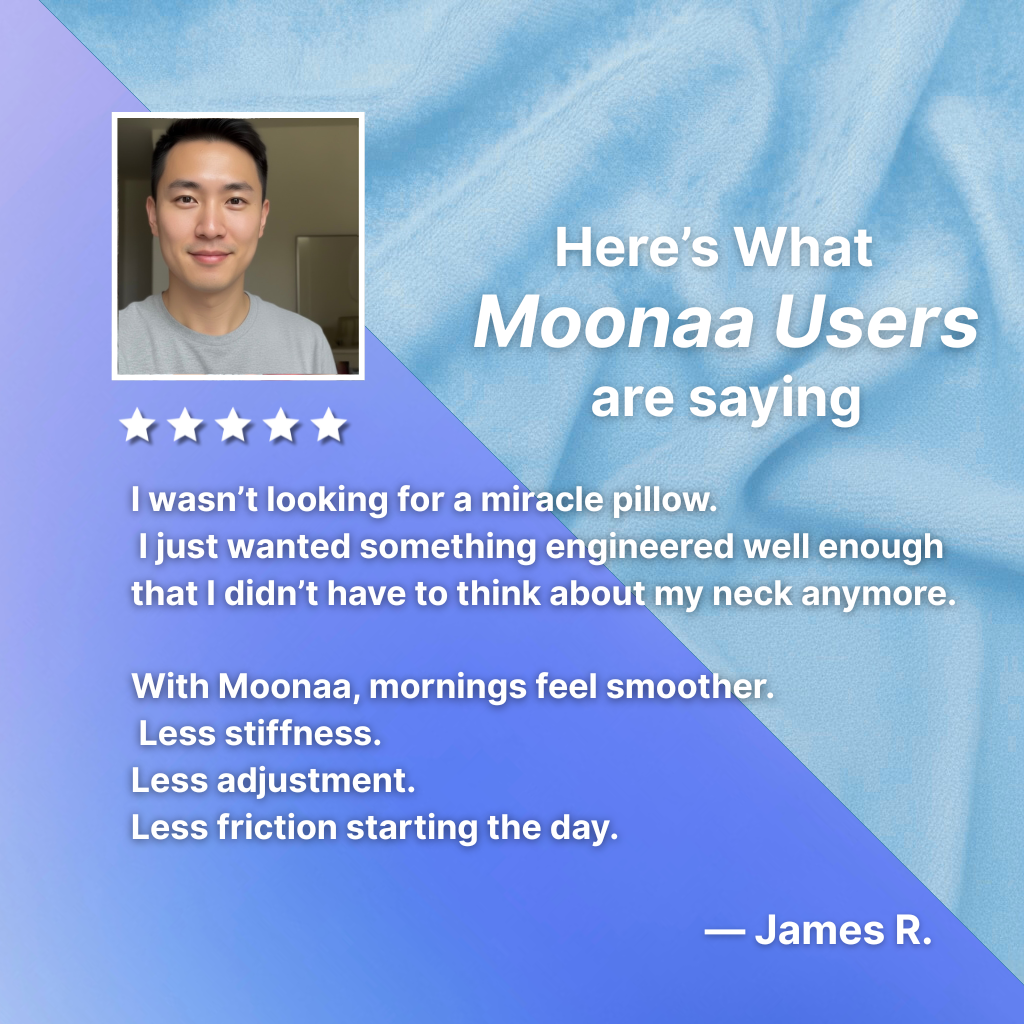 Moonaa® Contour Relief  Pillow