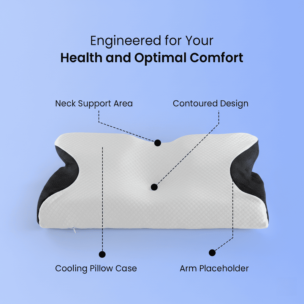 Moonaa® Contour Relief  Pillow